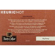 Peets Coffee &amp; Tea Single Cup Coffee Dark Roast, Major Dickason&#039;s Blend K-cup, 16 Count N51