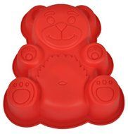 Teddy Bear Silicone Cake Mold Pan (7 1/4" x 6 1/4" x 1 1/2" deep)
