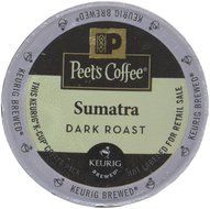 Peets Coffee &amp; Tea Single Cup Coffee Dark Roast, Major Dickason's Blend K-cup, 16 Count N80