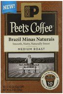 Peets Coffee &amp; Tea Single Cup Coffee Dark Roast, Major Dickason's Blend K-cup, 16 Count N110