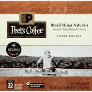 Peets Coffee &amp; Tea Single Cup Coffee Dark Roast, Major Dickason's Blend K-cup, 16 Count N113