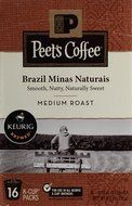 Peets Coffee &amp; Tea Single Cup Coffee Dark Roast, Major Dickason's Blend K-cup, 16 Count N121