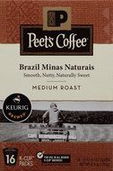 Peets Coffee &amp; Tea Single Cup Coffee Dark Roast, Major Dickason's Blend K-cup, 16 Count N123