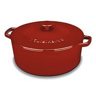 Cuisinart CI670-30CR Enameled Cast Iron 7-quart Red Casserole
