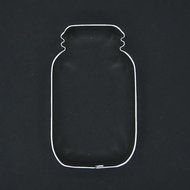 4.5&quot; Mason Jar Cookie Cutter for Wedding Party Favor Decor Custom Treats