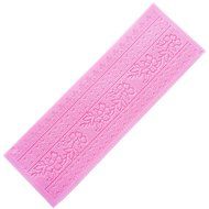 Large Sugarcraft Cake Decoration Crotchet Flower Lace Border Icing Silicone Mold, Sugar Dress Mould Lace Shaped...
