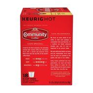 Community Coffee Caf&eacute; Special, K-Cup for Keurig Brewers, 18 Count N3