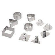 Easydeal 5Pcs Cheese Cake Mould Cake Cookie Mold Baking Dish Dessert Ring Pastry Bakeware Mold