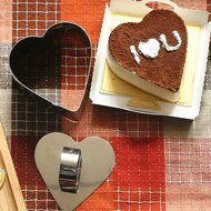 Easydeal 5Pcs Cheese Cake Mould Cake Cookie Mold Baking Dish Dessert Ring Pastry Bakeware Mold N5