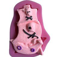 "dipshop Silicone Pirate Ship Fondant Mold 3D Chocolate Cake Mould" shopping N3