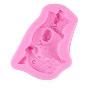 "dipshop Silicone Pirate Ship Fondant Mold 3D Chocolate Cake Mould" shopping N5