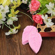 "Leaf Shaped Silicone Press Mold Cake Decoration Mould Fondant Cake 3D Silicone Mould" shopping N3