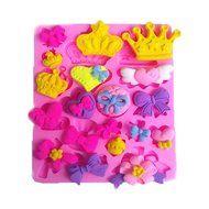 New Arrival! Design Various Crowns&amp;bows Shape Silicone Mold ,3d Fondant Mold, Sugar Lace Mold,cake Brim
