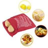 YOSA Washable Cooker Bag Baked Potato Microwave Cooking Potato Quick Fast Kitchen Dining Tools N2