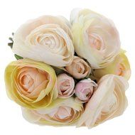 Ziaxa&pound;&uml;TM&pound; Real-like Bouquet Silk Flower for Home Wedding Hotel Decals Artificial Continental Lotus Party Wedding...