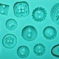 "Button Silicone Press Mold Cake Decoration Mould Fondant Tools" shopping N7