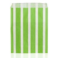 "25pcs Biodegrable Retro Stripe Candy Sweet Gift Bag Wedding Party Paper Food Bag (Green)" shopping