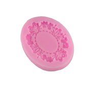 Lariy 1PC Silicone Mirror Shape Trays Chocolate Mold Cake Fondant Decorating Tools