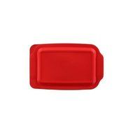 3 X Pyrex 3 Quart 9" x 13" Red Rectangular Plastic Lid 233-PC for Glass Baking Dish