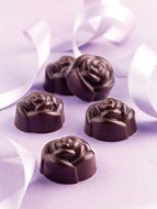 Longzang DIY Silicone Mold Tray 15-cavities Rose Flower Shape Chocolate Sugar Ice Cake Candy Baking Mold Silicone... N2