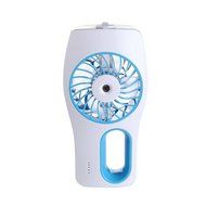 Air Conditioner Fan USB Rechargeable Handheld Portable (pink) N7