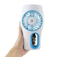 Air Conditioner Fan USB Rechargeable Handheld Portable (pink) N9