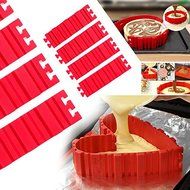 JIEPING DIY Romatic Love Splicing Tasteless Silicone Cake Molds N3