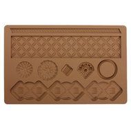 Silicone Macrame Fondant and Gum Paste Cake Decoration Mold