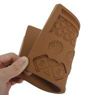 Silicone Macrame Fondant and Gum Paste Cake Decoration Mold N3