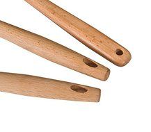 Great Value Silicone Spatulas, 3-Piece (White and Red) colorful silicone spatula set, with long slip-free wooden... N6