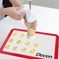 Decen Non - Stick Silicone Baking Mats Half Sheet Size &amp; Set of 2 N2