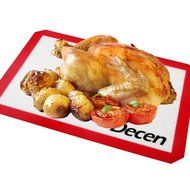 Decen Non - Stick Silicone Baking Mats Half Sheet Size &amp; Set of 2 N4