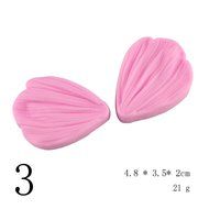 Lariy 1 Pcs Food-grade Silicone Cake Chocolate Mold Mould DIY Baking Tool Pink