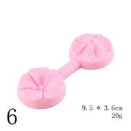 Lariy 1 Pcs Food-grade Silicone Cake Chocolate Mold Mould DIY Baking Tool Pink N6