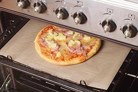 JIEPING Dishwasher Safe Bonus Baking Mat Using on OutDoor Charcoal Grill Black &amp; 4033cm N7