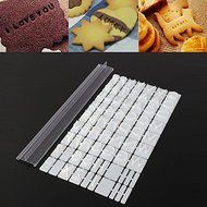 Letters Cake Baking Mold Embosser Cutter Fondant Biscuit Cookie Mould Plastic N2