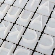 Letters Cake Baking Mold Embosser Cutter Fondant Biscuit Cookie Mould Plastic N7