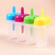 Ice Cream Tools Popsicle Mold Forma De Gelo Plastic 4pcs/Set Ice Mold Summer Style New 2015 Congelados Home Decor... N2
