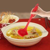 Silicone Kitchenware Suit Kitchen Tools Set Spatulas Spoons Slotted Turner Ladle Cooking Utensils. N4