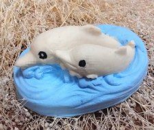 New Arrival! Design 356 Dolphin Shape Silicone Mold, 3D Fondant Mold,Soap Mold,Chocolate Mold,Cake Decoration...