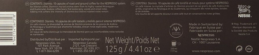 Nespresso: Stormio (VertuoLine), 10 Count N2