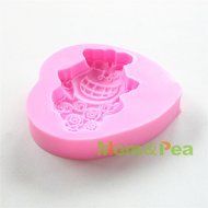 Mom&amp;pea 0621 Happy Sheep Shaped Silicone Mould for Fondant Cake Sugar Paste Cake Decoration 3d Cake Toppers Mold... N3