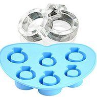 2pcs/set Diamond Ring Mold Silicone Mold Cake Tools Cookie Cutter Ice Molds Cake Mould Bakeware Tools