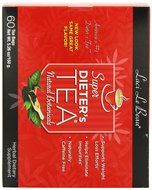 Laci Le Beau Super Dieter's Tea, All Natural Botanicals, 60-Count Box (Pack of 2) N3