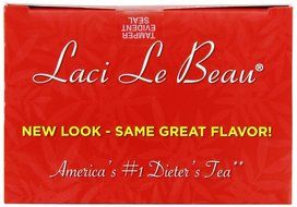 Laci Le Beau Super Dieter's Tea, All Natural Botanicals, 60-Count Box (Pack of 2) N5