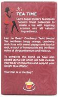 Laci Le Beau Super Dieter's Tea, All Natural Botanicals, 60-Count Box (Pack of 2) N9
