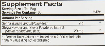 Laci Le Beau Super Dieter's Tea, All Natural Botanicals, 60-Count Box (Pack of 2) N14