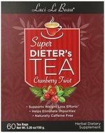 Laci Le Beau Super Dieter's Tea, All Natural Botanicals, 60-Count Box (Pack of 2) N22