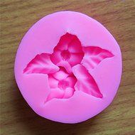 &quot;3D New Rose Flower Leaf Silicone Mold Fondant Cake Decorating Chocolate Cookie Soap Mould&quot; shopping N4