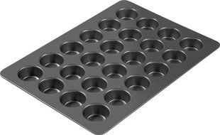 Premium Wilton 24 Cup Mini Cavity Muffin Bakeware Pan and a Jamie Potato Masher Combo N2